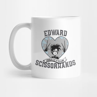 Tim Burton's Edward Scissorhands Straight Cut to the Heart. Mug